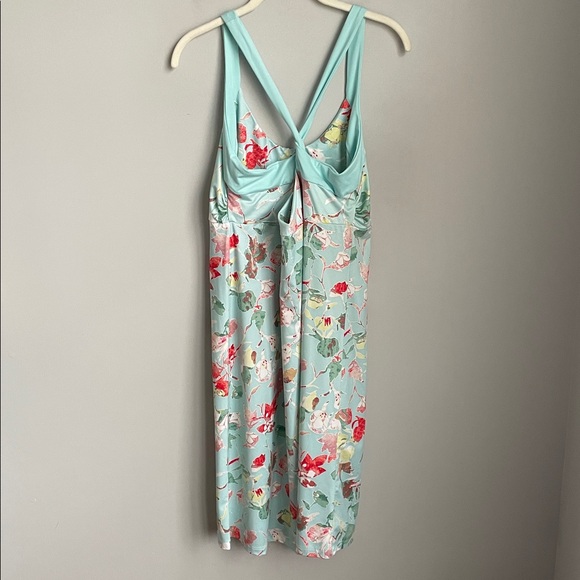 Patagonia Floral Magnolia Blue Multicolor Sleeveless Dress Size XL - Picture 7 of 8